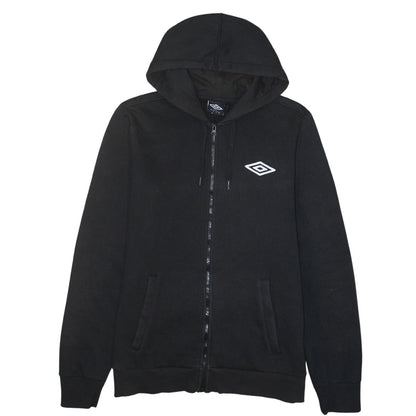 Umbro Men's Black Full Zip Hoodie XL Sports Fleece Jacket