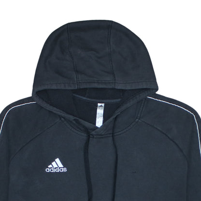 Adidas Men Black XL Pullover Hoodie Fleece Sportswear