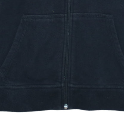 Nike Boys Black Full Zip Hoodie Fleece XL 13-15 Years Hooded Sweatshirt