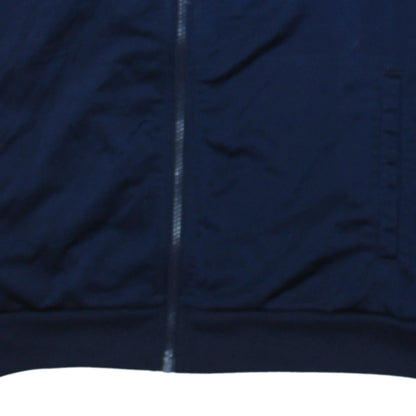 Adidas Boys Blue Colourblock Track Jacket 13-14 Years Zip Lightweight