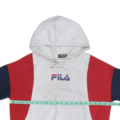 FILA Mens Multicoloured Small Pullover Hoodie Sportswear