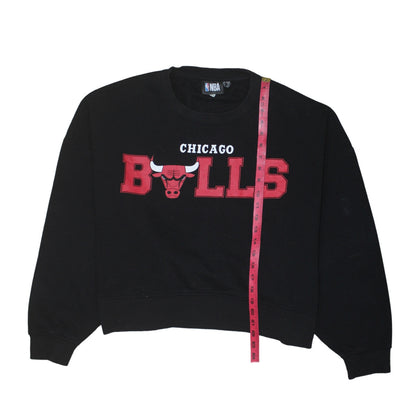 Primark NBA Chicago Bulls Womens Black XL Crew Neck Sweatshirt