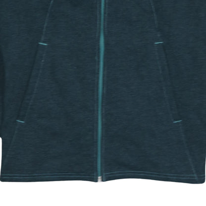 The North Face Women's Blue Full Zip Hoodie Size M - Hooded Activewear