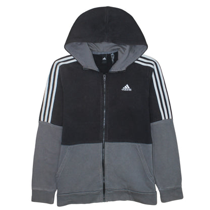 Adidas Men's Black Full Zip Hoodie Size S Sportswear
