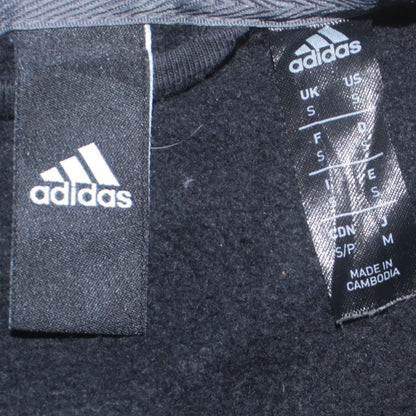 Adidas Men's Black Full Zip Hoodie Size S Sportswear