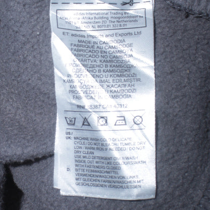 Adidas Men's Black Full Zip Hoodie Size S Sportswear