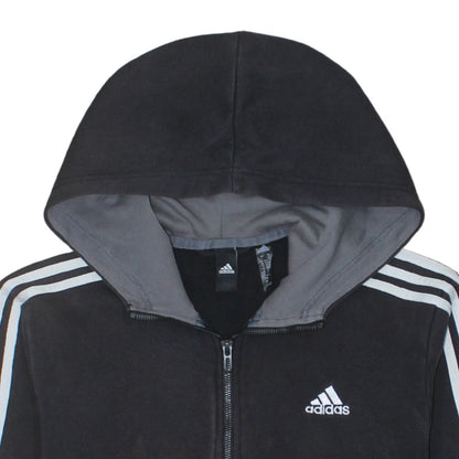 Adidas Men's Black Full Zip Hoodie Size S Sportswear