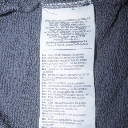 Nike Men's Blue 1/4 Zip Fleece Sweatshirt Size L