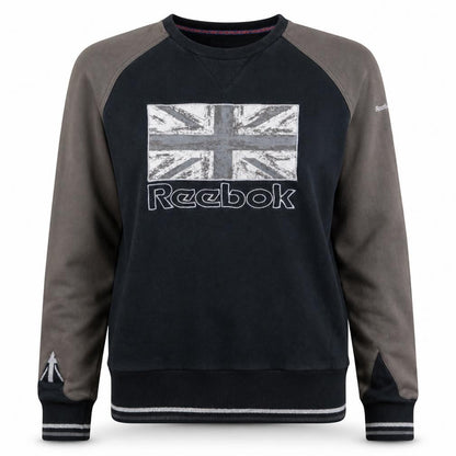 Reebok Classic Women's Black & Grey Crew Neck Sweatshirt Size M