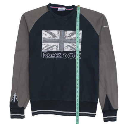 Reebok Classic Women's Black & Grey Crew Neck Sweatshirt Size M