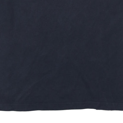 Hilfiger Men's Blue 2XL Vintage Graphic Cotton T-Shirt