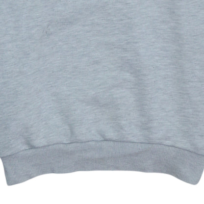 Fila Mens Grey Crew Neck Logo Pullover Sweatshirt XS