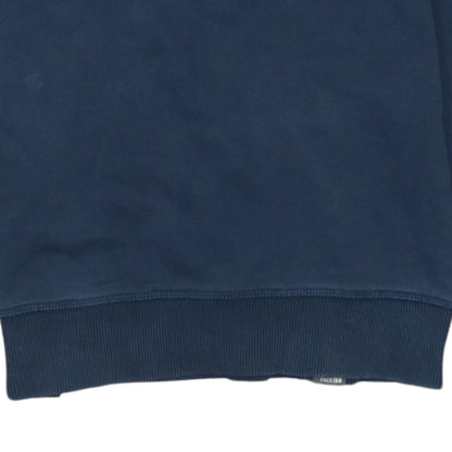 The North Face Men's Blue XS Pullover Sweatshirt Embroidered Logo
