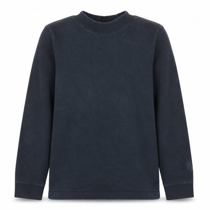 Nike Men’s Blue Mock Neck Sweatshirt Small Regular Fit Pullover
