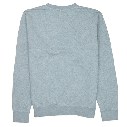 Nike Men's Grey Crew Neck Pullover Sweatshirt Size S