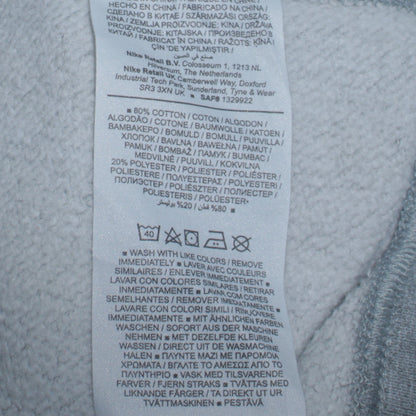 Nike Men's Grey Crew Neck Pullover Sweatshirt Size S