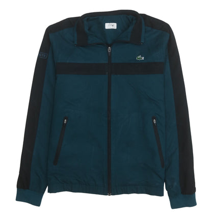 Lacoste Boys Blue Track Jacket Size 16 Years Full Zip Sportswear