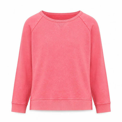 Gap Men’s Pink Pullover Sweatshirt M Cotton Blend Crew Neck