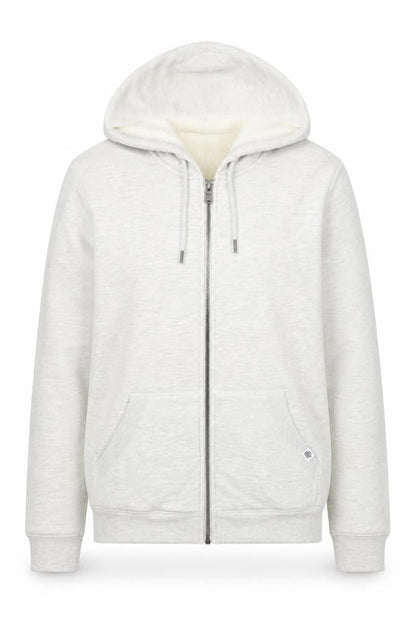 TOG24 Women’s Grey Hooded Full Zip Fleece Lined Jacket Size 10