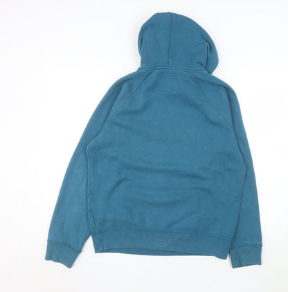 Hollister Women’s Blue Pullover Hoodie XS Cotton Blend Casual
