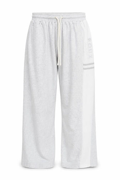 Boux Avenue Womens Grey Cotton Blend Relaxed Sweatpants UK 12
