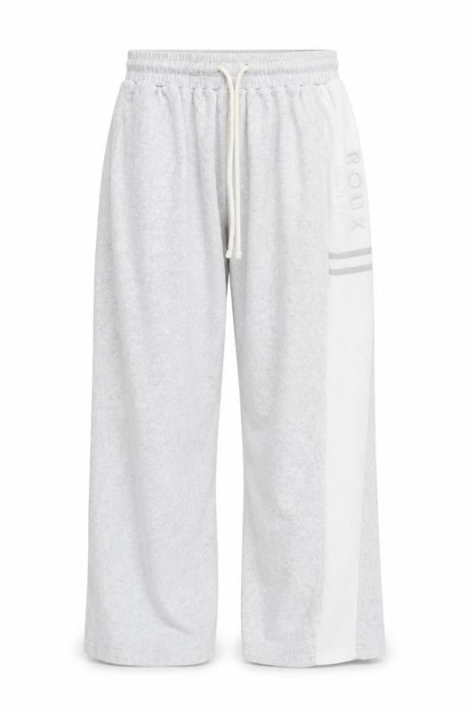 Boux Avenue Womens Grey Cotton Blend Relaxed Sweatpants UK 12