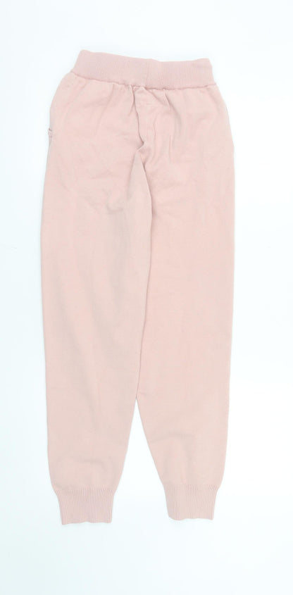 Pink Martini Women’s Pink XS Jogger Trousers with Drawstring Waist