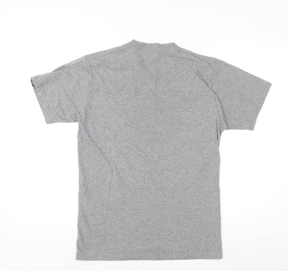 Vans Men’s Grey Short Sleeve Crew Neck Logo T-Shirt Size S