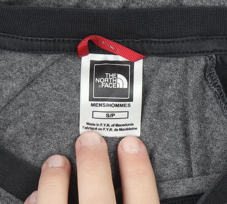 The North Face Men's Grey Short Sleeve Crew Neck Cotton T-Shirt Size S