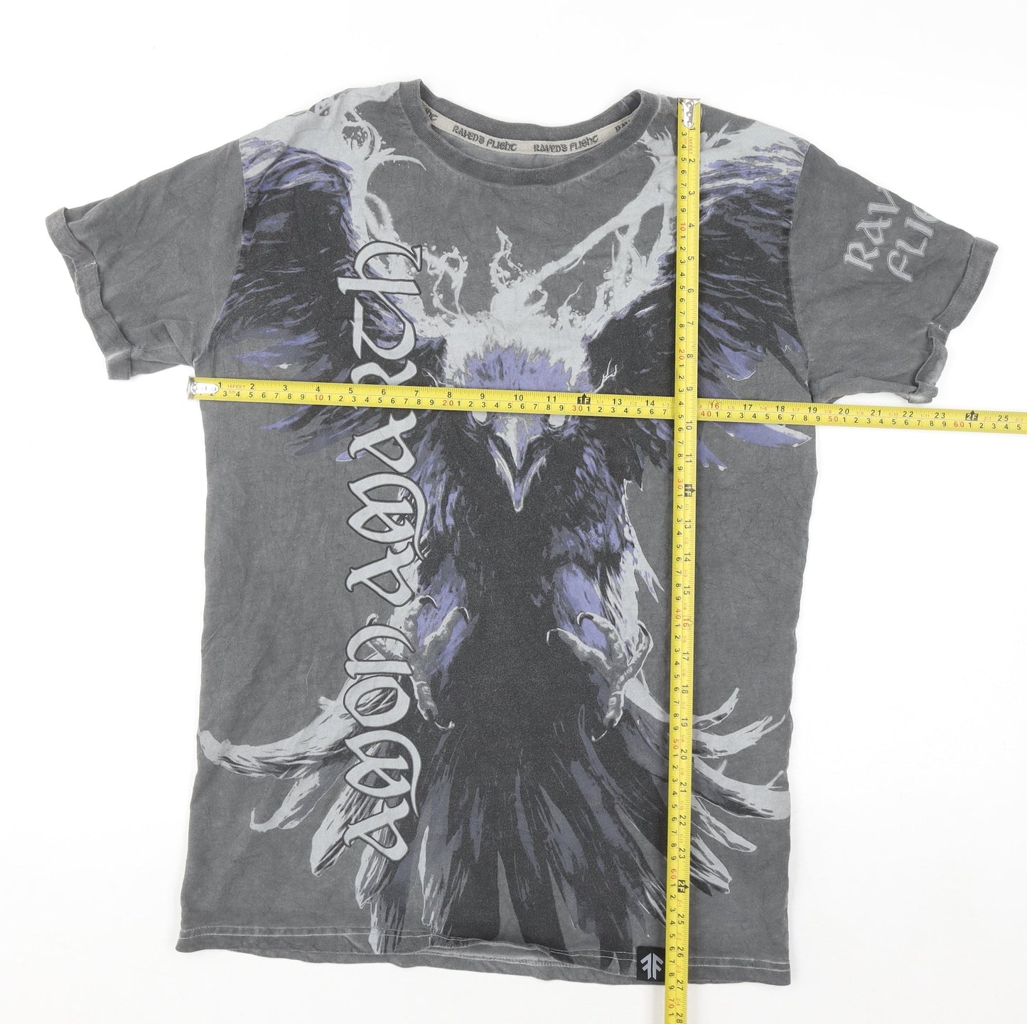 EMP Men’s Grey Amon Amarth Graphic Band T-Shirt M
