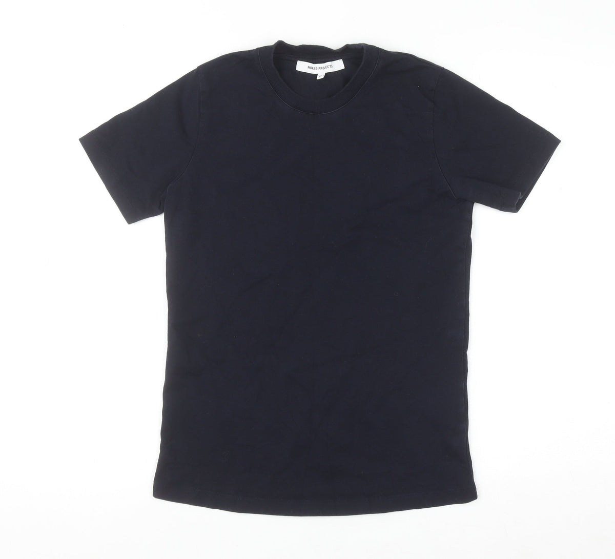 Norse Projects Women's Black XS Basic Cotton Short Sleeve T-Shirt