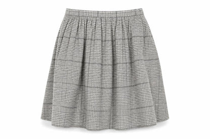 Cotswold Collections Women’s Grey Tweed Wool A-Line Skirt Size 16