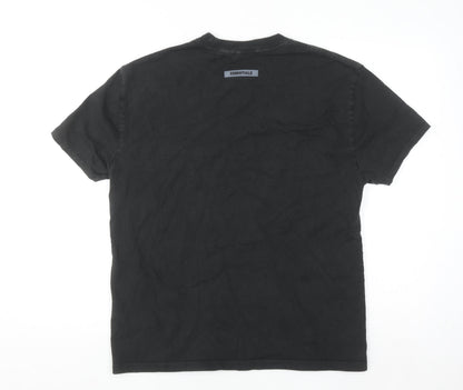 Fear of God Essentials Black Women's XS Relaxed Cotton T-Shirt