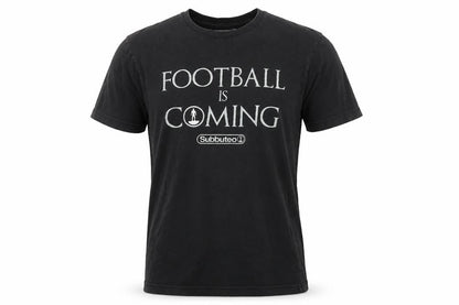 Tu Subbuteo Men's Black L Graphic Football Sports T-Shirt