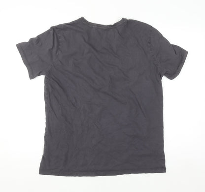 Jack Wolfskin Men's Grey XL Norderney Graphic Cotton T-Shirt