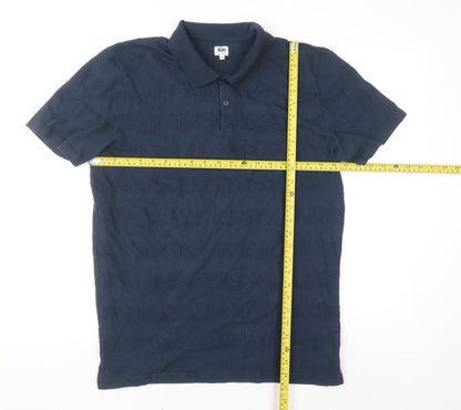 Kin by John Lewis Men's Navy 100% Cotton Short Sleeve Polo Shirt M