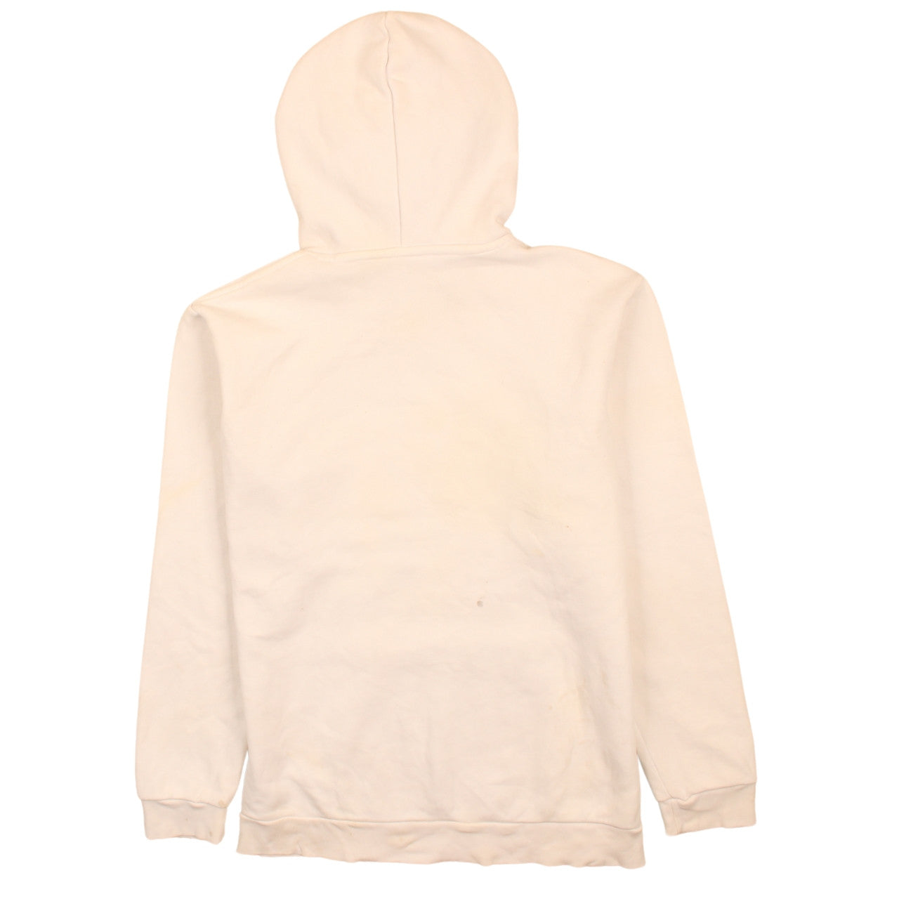 Adidas Men’s Ivory Pullover Hoodie Size M Classic Logo Style