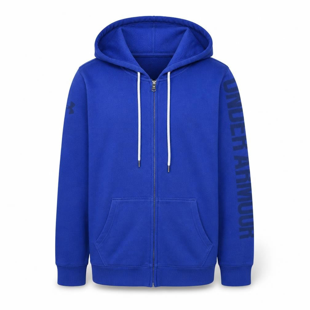 Under Armour Men's Blue XL Full Zip ColdGear Hoodie
