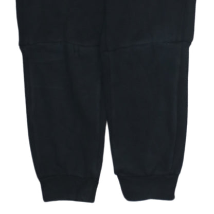 Puma Boys Black Jogger Trousers 11-12 Years Regular Fit Fleece Sweatpants