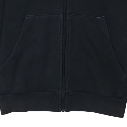 Adidas Teens Black Full Zip Hoodie XL Logo Sportswear