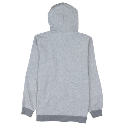 Adidas Men's Grey Full Zip Hoodie Size M Regular Fit Sportswear