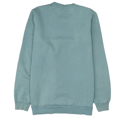 Puma Men's Green Crew Neck Pullover Sweatshirt M Regular Fit