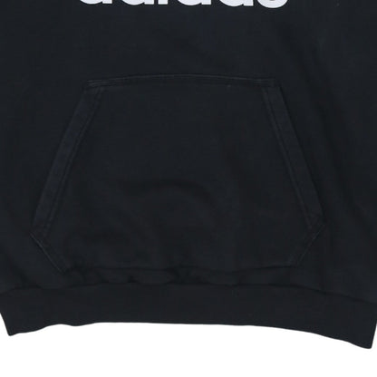 Adidas Men's Black Trefoil Pullover Hoodie Size S