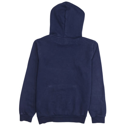 Puma Boys Blue Pullover Hoodie 12 Years Graphic Logo Fleece Sweatshirt