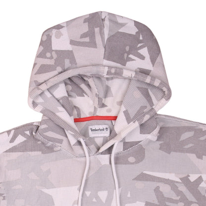 Timberland Mens Grey Camouflage Cotton Pullover Hoodie XL