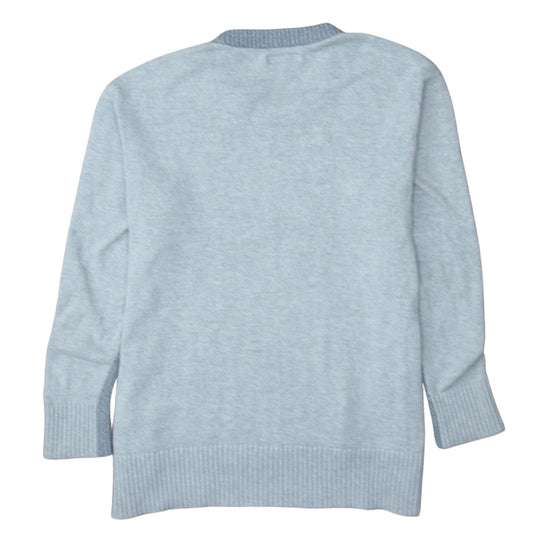 Tommy Hilfiger Men’s Grey Logo Crew Neck Pullover Jumper Size M