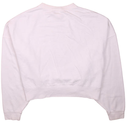 Nike Women’s White Crew Neck Pullover Sweatshirt Size L