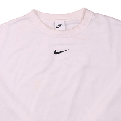 Nike Women’s White Crew Neck Pullover Sweatshirt Size L