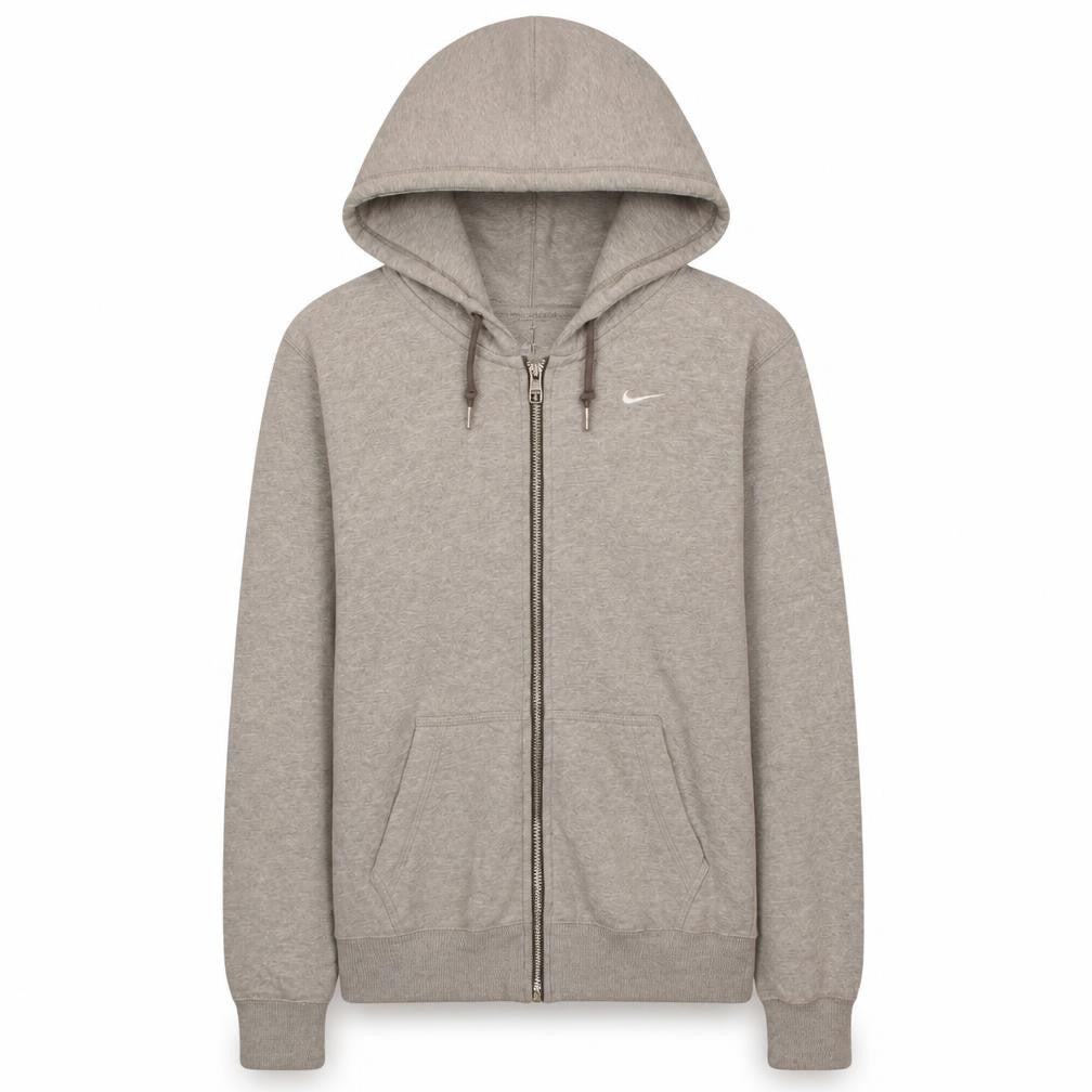 Nike Men's Grey XS Full Zip Hoodie Sweatshirt