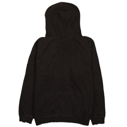 Under Armour Mens Black Loose Fit Pullover Hoodie Size S CENTURY Print